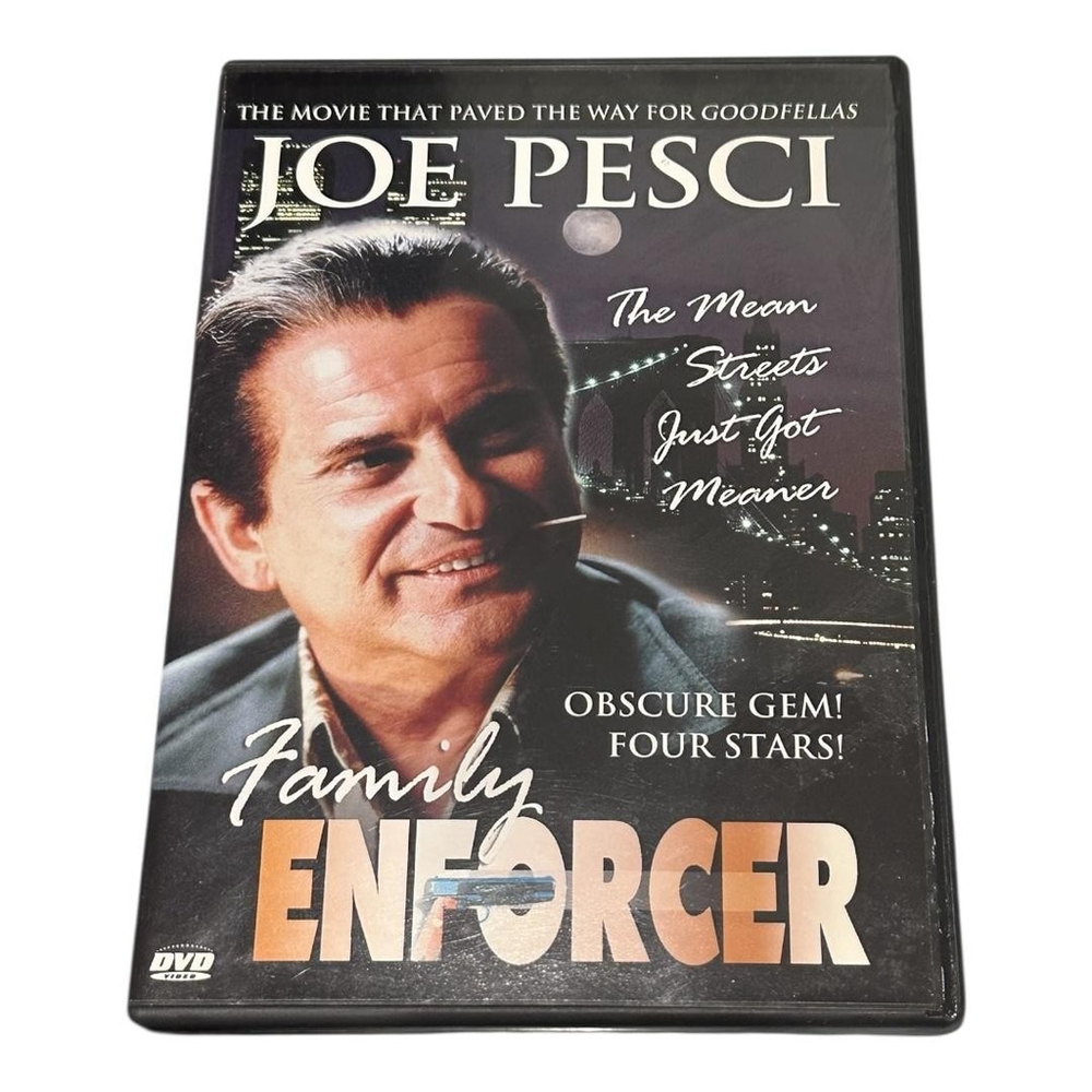 Family Enforcer DVD 1976 Joe Pesci Platinum Crime Drama Gangster Movie R NTSC